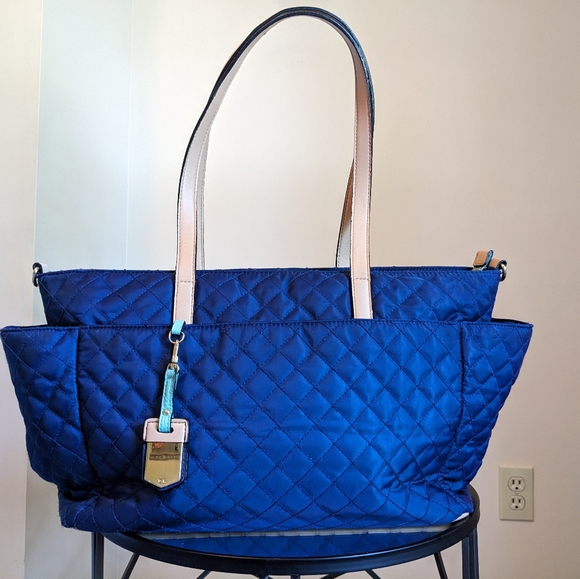 Kate Landy quilted diaper bag - Picture 1 of 9